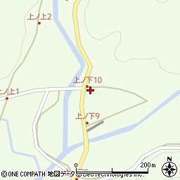 兵庫県宍粟市山崎町上ノ1022周辺の地図