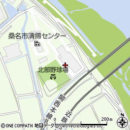 桑名広域環境管理センター周辺の地図
