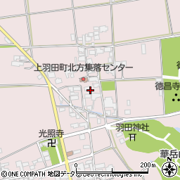 滋賀県東近江市上羽田町2321周辺の地図