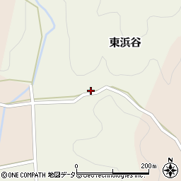 兵庫県丹波篠山市東浜谷77周辺の地図