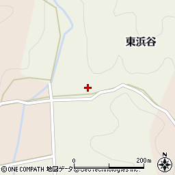 兵庫県丹波篠山市東浜谷92-1周辺の地図