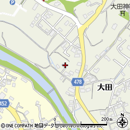 岡山県津山市大田767周辺の地図