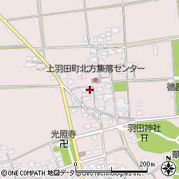 滋賀県東近江市上羽田町2346周辺の地図