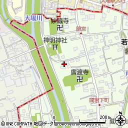静岡県田方郡函南町間宮97-6周辺の地図