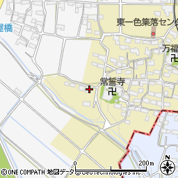 三重県いなべ市員弁町東一色394周辺の地図