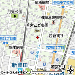 ベビーシャーク　豊田店周辺の地図