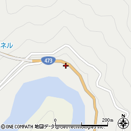 静岡県浜松市天竜区佐久間町佐久間329周辺の地図