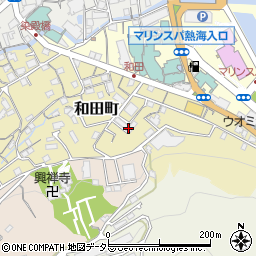 静岡県熱海市和田町16周辺の地図