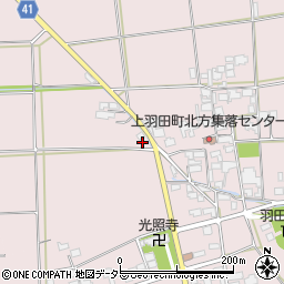 滋賀県東近江市上羽田町2364周辺の地図