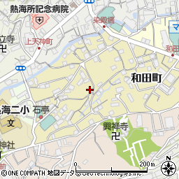静岡県熱海市和田町7-8周辺の地図