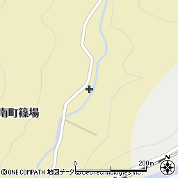 兵庫県丹波市山南町篠場275周辺の地図
