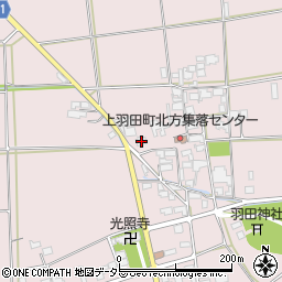 滋賀県東近江市上羽田町2342周辺の地図