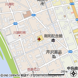 ウエルシア薬局沼津吉田店周辺の地図