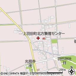 滋賀県東近江市上羽田町2344周辺の地図
