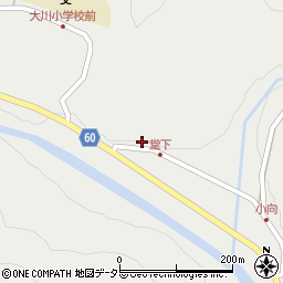 静岡県静岡市葵区日向980周辺の地図
