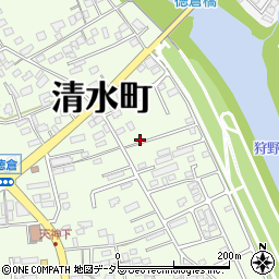 静岡県駿東郡清水町徳倉1664周辺の地図
