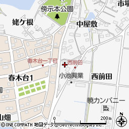 愛知県愛知郡東郷町春木山崎899周辺の地図
