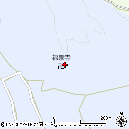 福泉寺周辺の地図