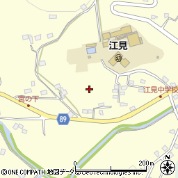 千葉県鴨川市宮周辺の地図