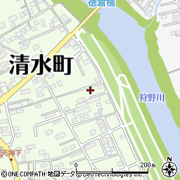 静岡県駿東郡清水町徳倉1668周辺の地図