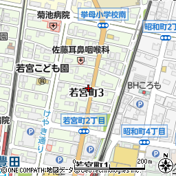 オリックスレンタカー豊田駅前店周辺の地図