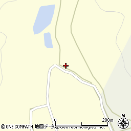 兵庫県丹波市山南町金屋195周辺の地図