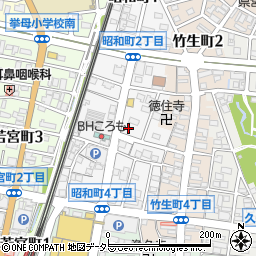エイブルパーキング昭和町３丁目駐車場周辺の地図