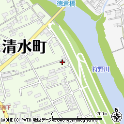 静岡県駿東郡清水町徳倉1667周辺の地図