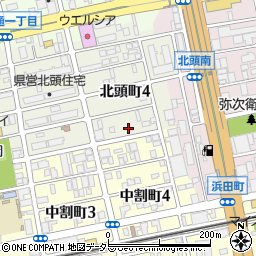 愛知県名古屋市南区北頭町4丁目100周辺の地図