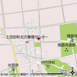 滋賀県東近江市上羽田町2301周辺の地図