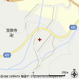 愛知県設楽町（北設楽郡）荒尾（上田用）周辺の地図