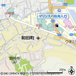 静岡県熱海市和田町15-13周辺の地図