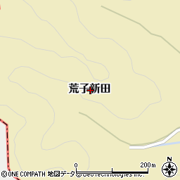 兵庫県丹波篠山市荒子新田周辺の地図