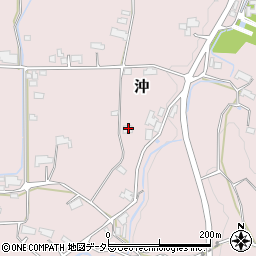 岡山県苫田郡鏡野町沖205周辺の地図