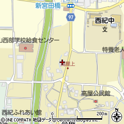兵庫県丹波篠山市高屋5周辺の地図