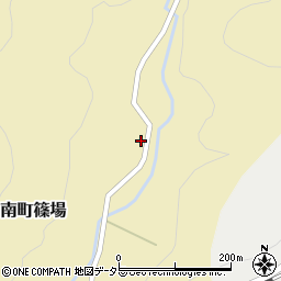 兵庫県丹波市山南町篠場272周辺の地図