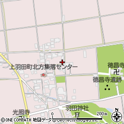 滋賀県東近江市上羽田町2302周辺の地図
