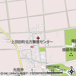 滋賀県東近江市上羽田町2306周辺の地図
