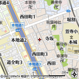 愛知県名古屋市南区本星崎町西中周辺の地図