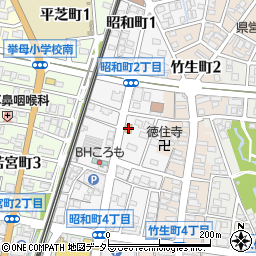 セブンイレブン豊田市昭和町店周辺の地図