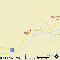鳥取県日野郡日南町豊栄633周辺の地図