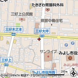 カレーハウスＣｏＣｏ壱番屋三好店周辺の地図