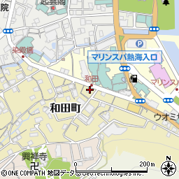 静岡県熱海市和田町14-5周辺の地図