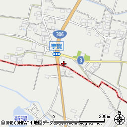 三重県いなべ市大安町宇賀666-17周辺の地図