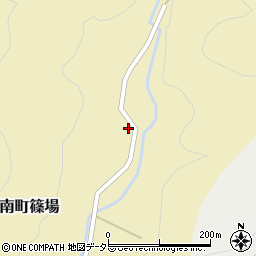 兵庫県丹波市山南町篠場236周辺の地図