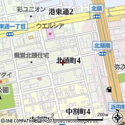 愛知県名古屋市南区北頭町4丁目69周辺の地図