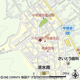 徳倉亭周辺の地図