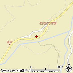 鳥取県日野郡日南町豊栄321周辺の地図