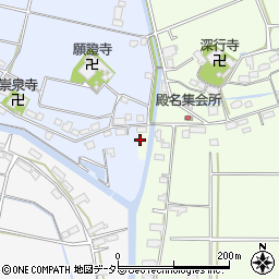 三重県桑名市長島町殿名703周辺の地図