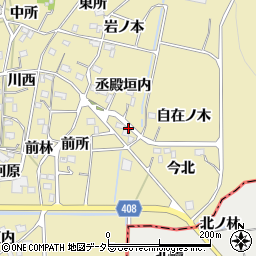京都府南丹市八木町氷所田ノ海周辺の地図